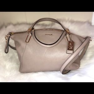 Coach Kelsey Satchel Grey Birtch